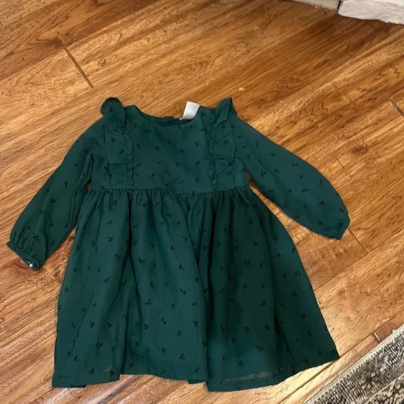 green emerald velvet dress Carters Baby Girls Hibiscus Flower Cap Sleeve Dress 3 Month Pink/Green :  Amazon.ca: Clothing, Shoes & Accessories